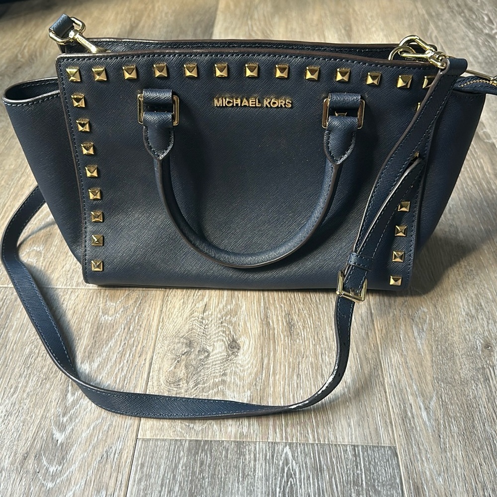 Michael Kors Leather Satchel